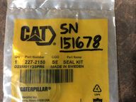 Hydraulic Control Valve Seal Kit, Caterpillar